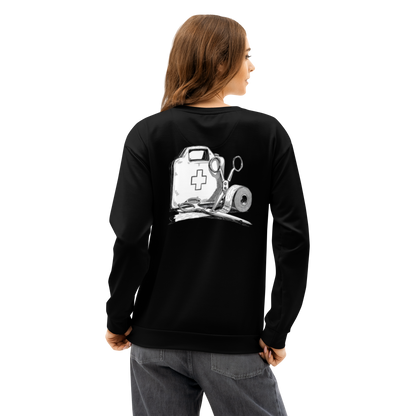 "athletic trainer" crew neck sweatshirt